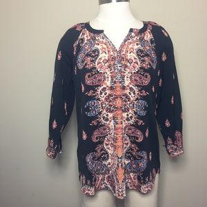 [Beach Lunch Lounge] Tunic. 3/4 length sleeves.